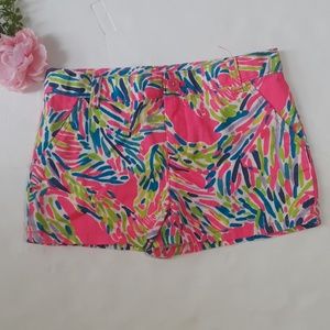 Girls Lilly Pulitzer multi colored shorts